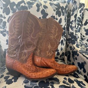 Tony lama ostrich boots
